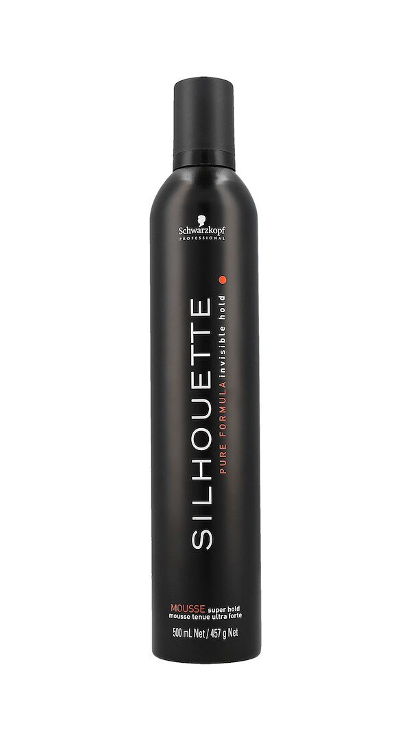 Silhouette Super Hold Mousse (Black) 500Ml