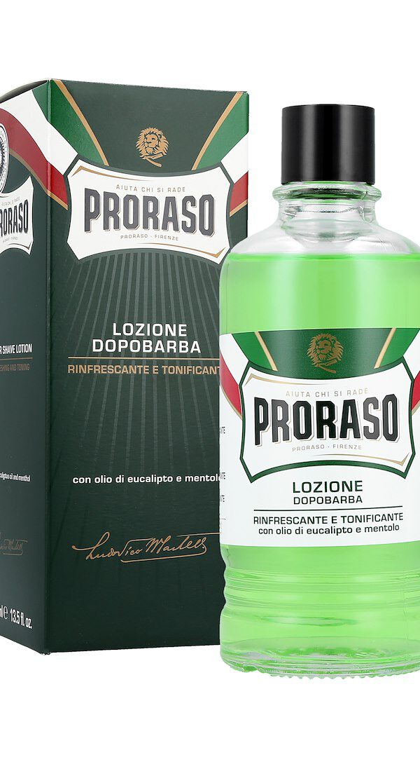 Proraso Green Line Aftershave Lotion 400Ml