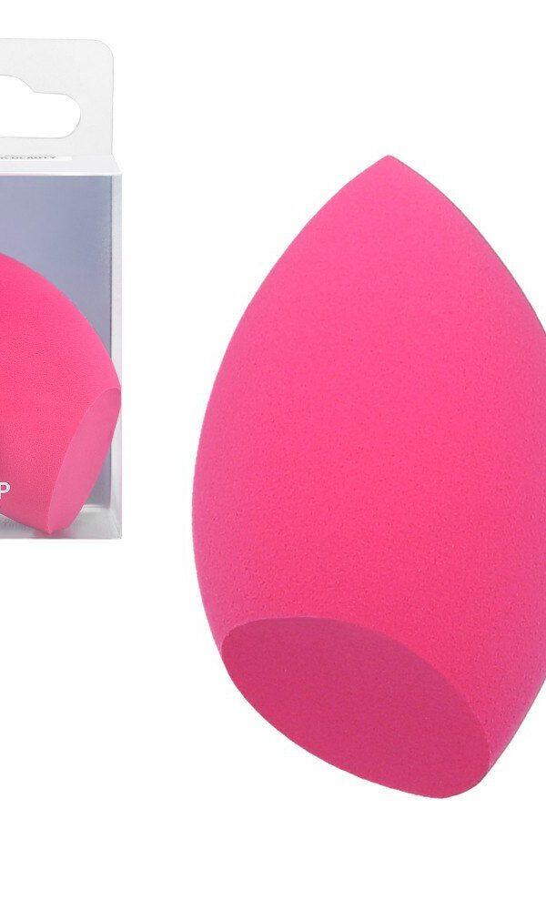 Mimo Makeup Sponge Olive Oblique Pink 38X65Mm