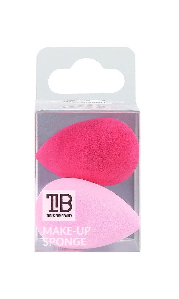 Mimo Makeup Sponge Mini Water Drop Pink 2Pcs Set