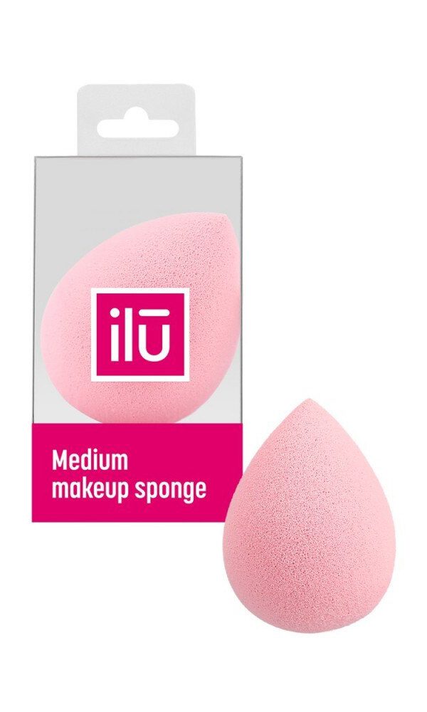 Ilu Mu Sponge Raindrop Medium Pink