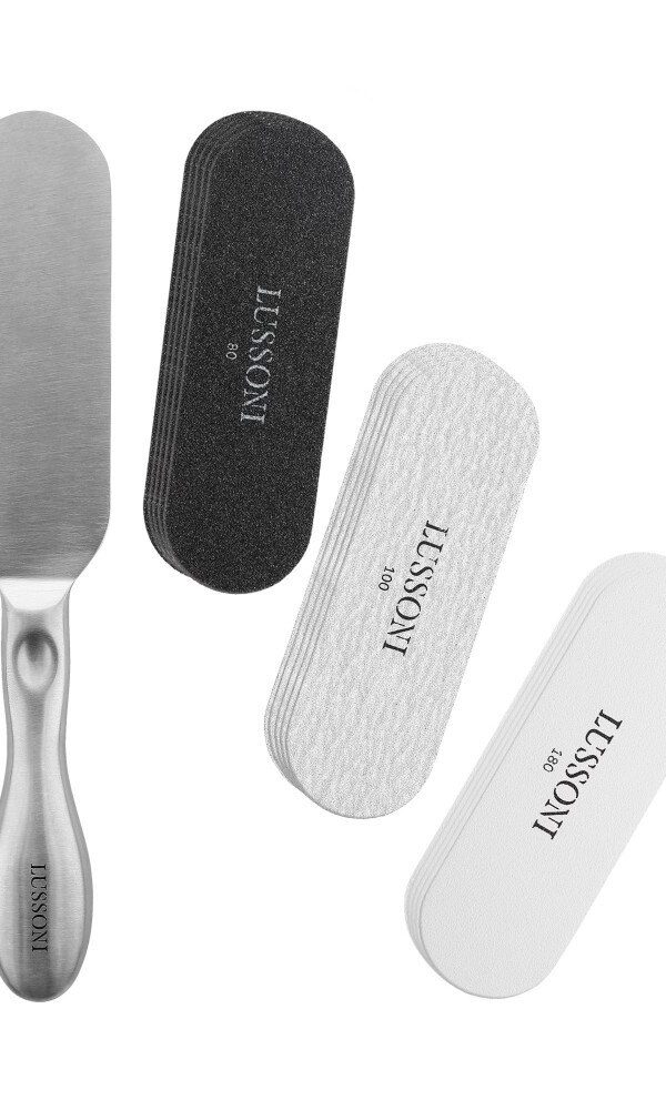 Lussoni Ns Ss Foot File 80/100/180 5Pcs Set
