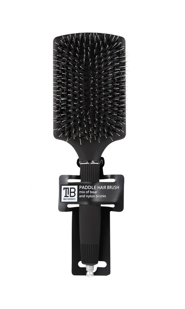 Lussoni Hr Paddle Hair Brush Mixed Bristle