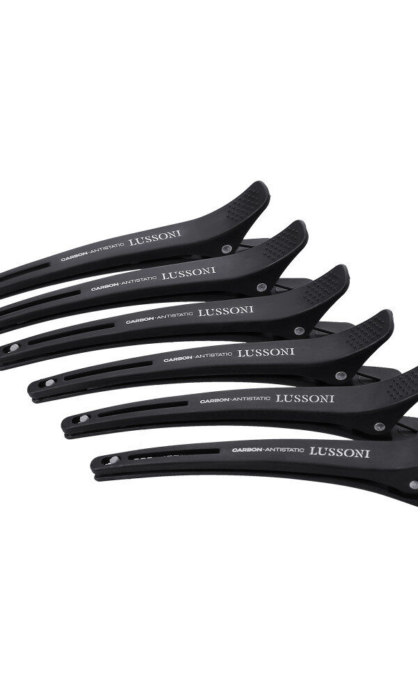 Lussoni Hr Acc Carbon Clips With Band 6 Pcs