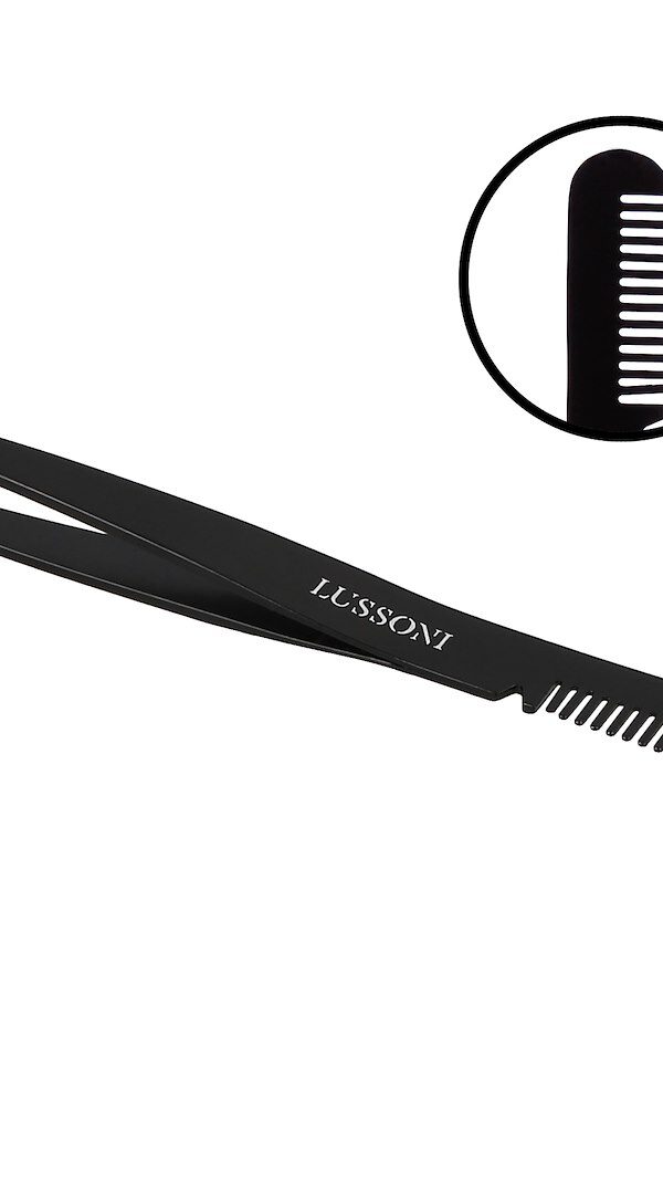 Lussoni Mu Acc Slant Tweezers With Comb