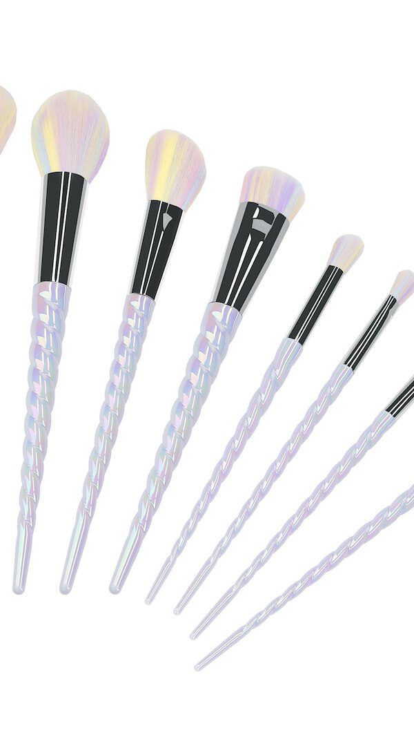 Mimo Makeup Brush Unicorn Pastel 8Pcs Set