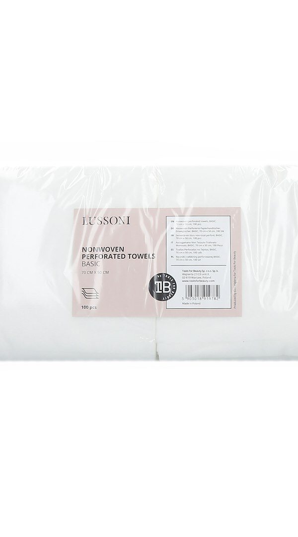 Lussoni Dsp Tow Fib Bas Perf 70X50(100Pcs)Ba/06/10