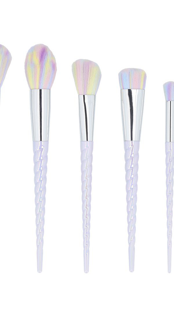 Mimo Makeup Brush Unicorn Pastel 6Pcs Set