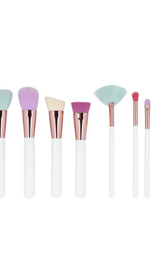 Mimo Makeup Brush Multi Color 11 Pcs Set