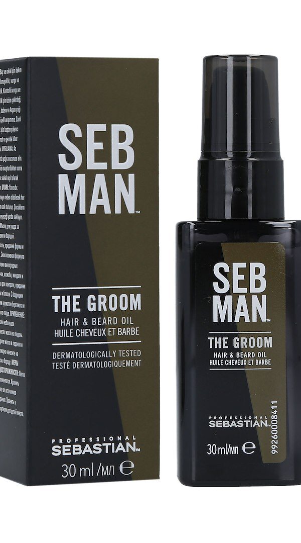 Seb Man The Groom Hair And Beard Oil 30Ml