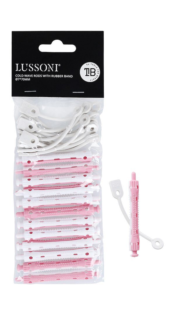 Lussoni Cold-Wave Rods With Rubber Band O7*70Mm