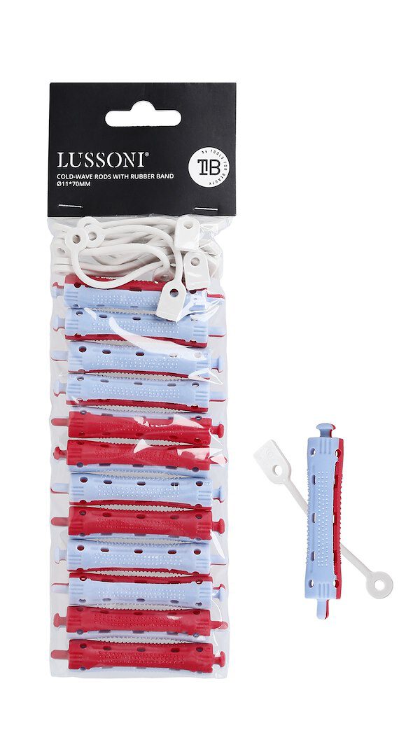 Lussoni Cold-Wave Rods With Rubber Band O11*70Mm
