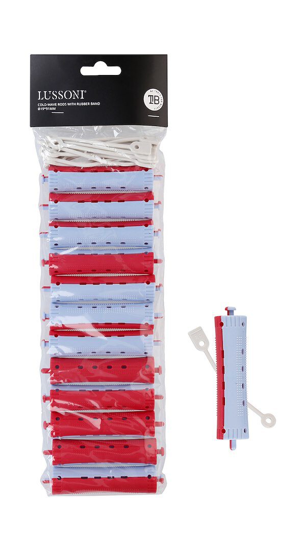 Lussoni Cold-Wave Rods With Rubber Band O19*91Mm