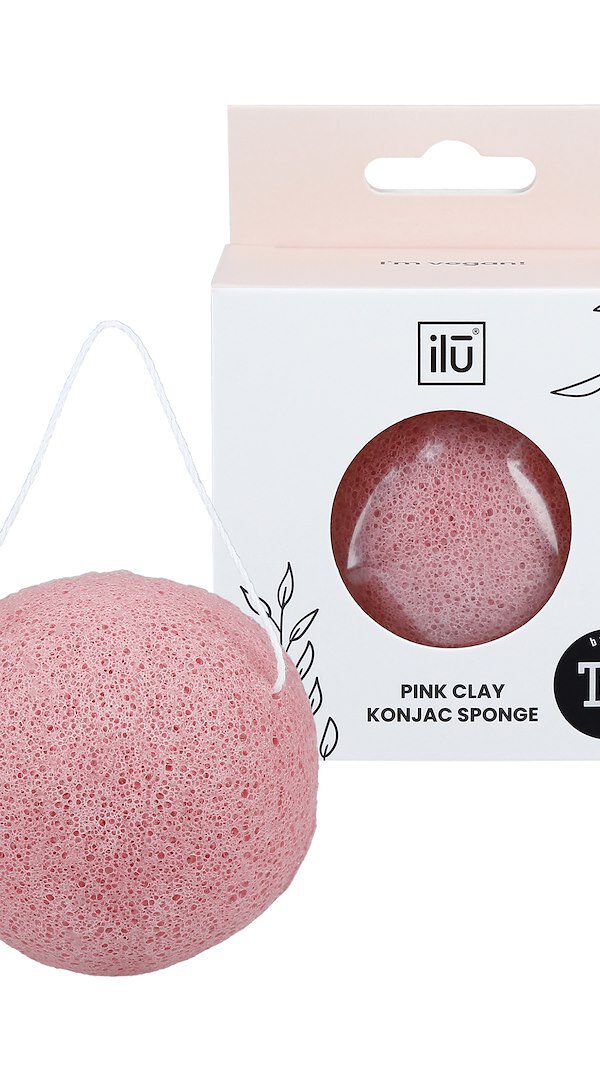 Ilu Mu Acc Konjac Sponge Pink