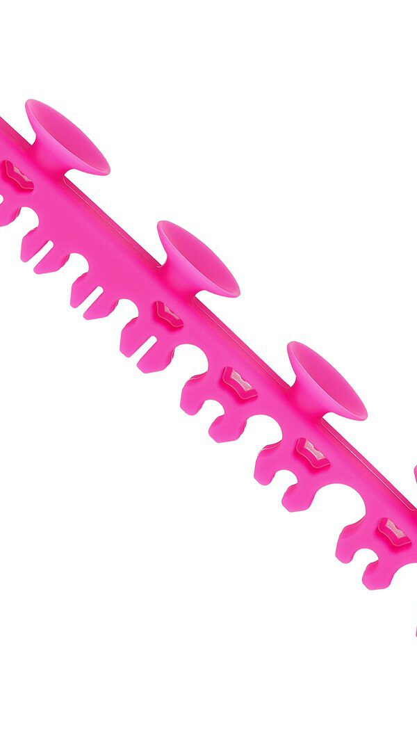 Mimo Makeup Brush Drying Rack Hot Pink