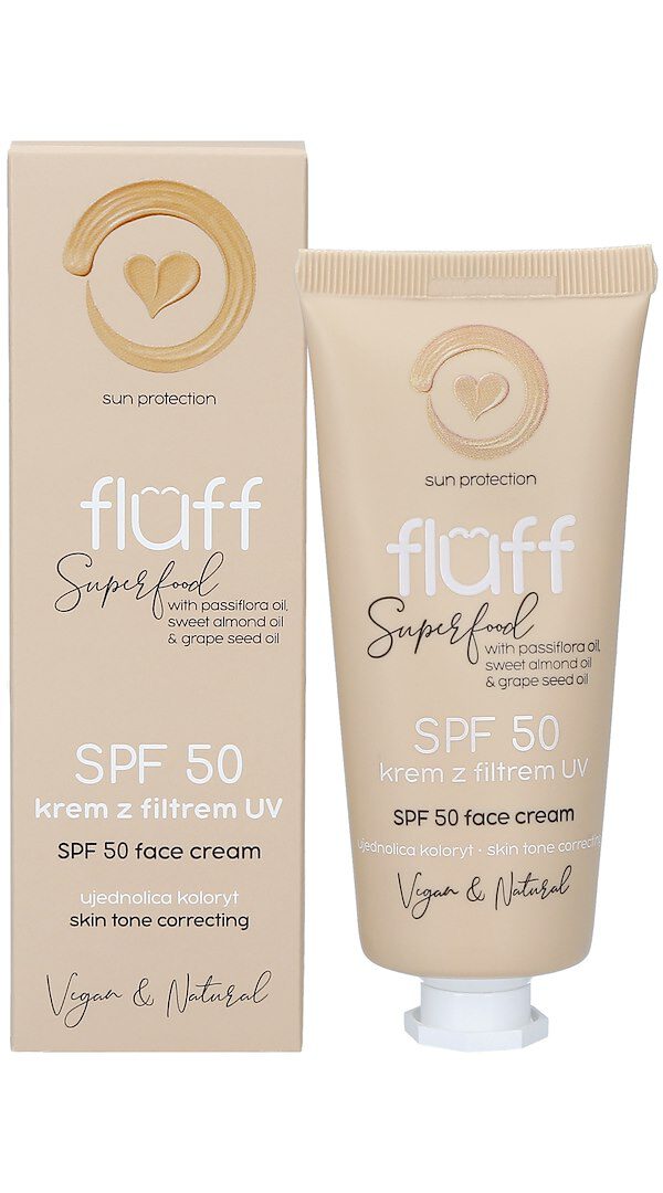 Fluff Super Food Face Cream Spf50 50Ml