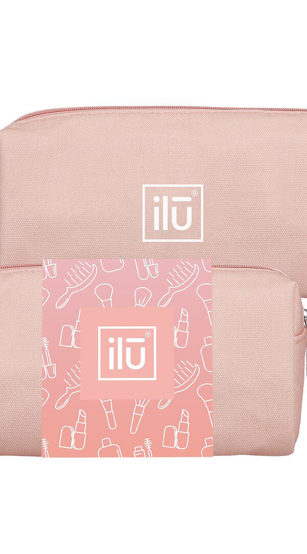 Ilu Mu Cotton Beauty Bag Orange