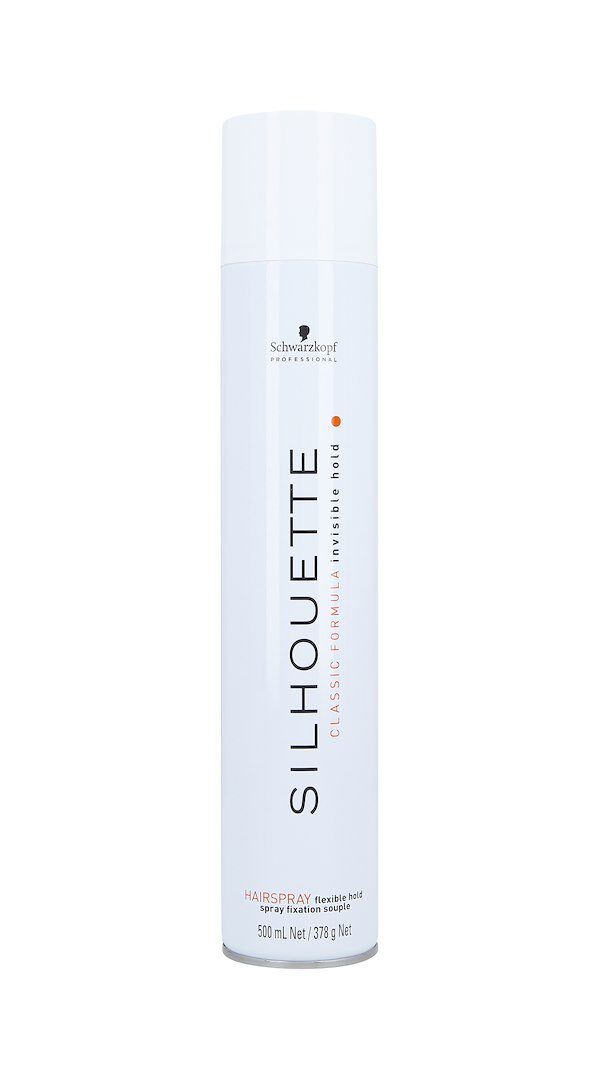 Silhouette Flexible Hairspray (White) 500Ml