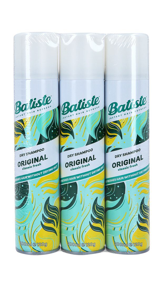 Batiste Original Dry Shampoo 200Ml X3