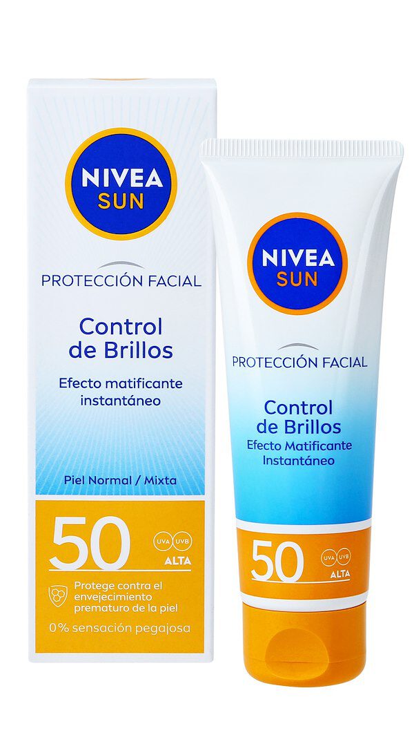 Sun Facial Control De Brillos Spf50 50Ml