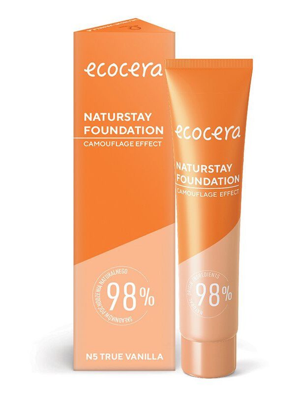 Ecocera Naturstay Foundation N5 True Vanilla30Ml