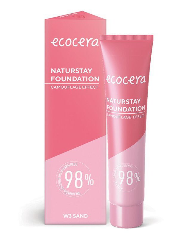 Ecocera Naturstay Foundation W3 Sand 30Ml