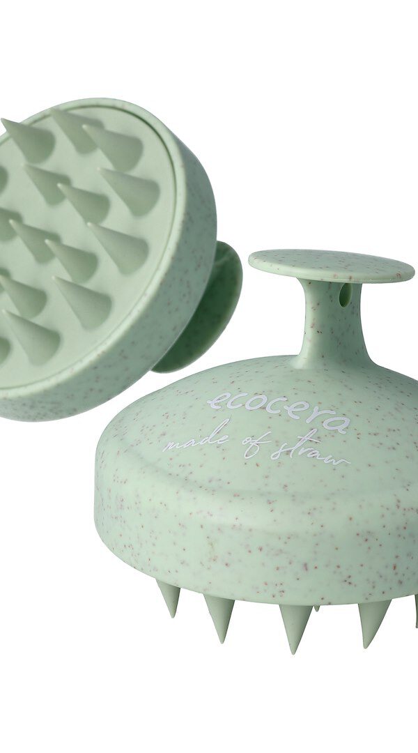 Ecocera Hair Scalp Massager Brush Green