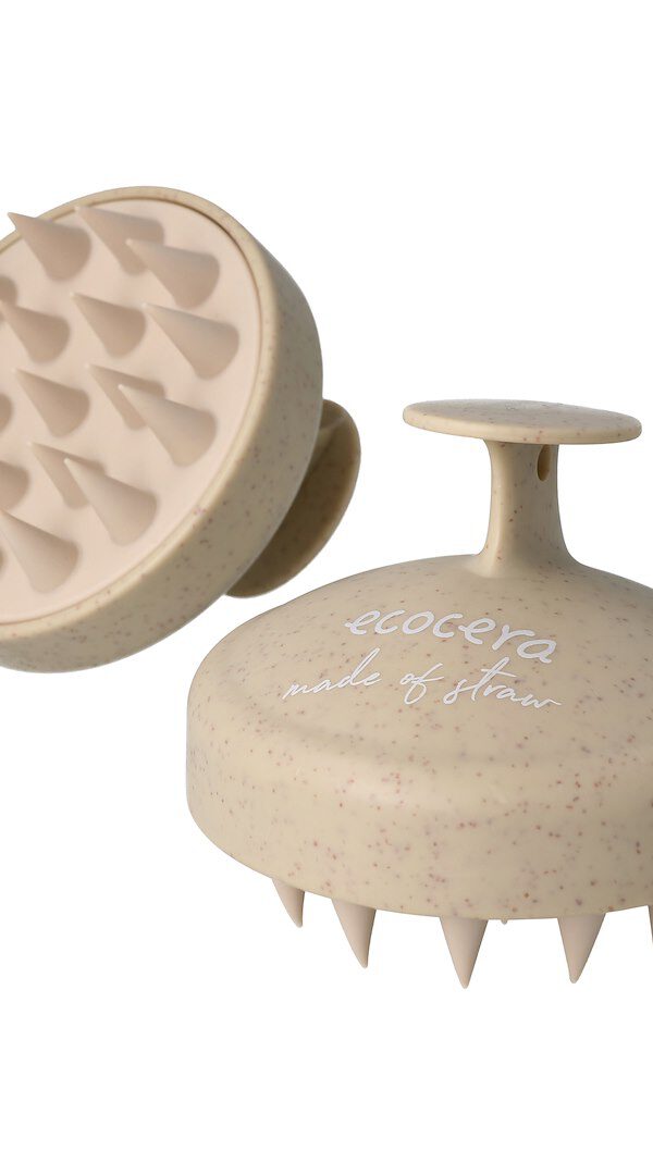 Ecocera Hair Scalp Massager Brush Beige