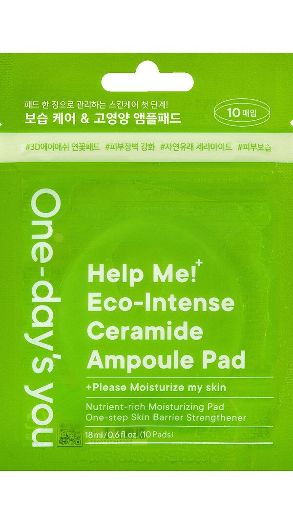 Ody Help Me Eco-Intense Ceramide Pad 18Ml (10Pads)