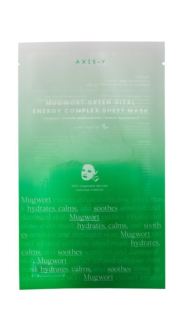 Axis-Y Green Vital Energy Complex Mask 27Ml