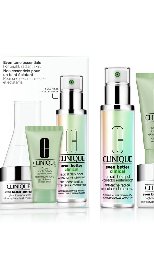 Clinique Set Even Tone Peel+Ccr+Conc 30Ml+50Ml