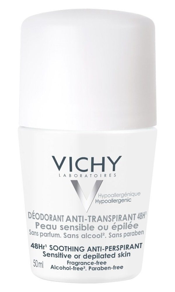 Vichy Soothing Antiperspirant Roll-On 50Ml