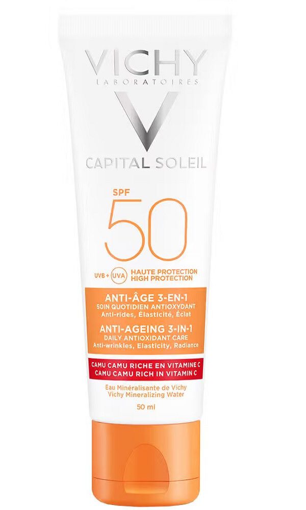 Vichy Capital Soleil 3In1 Anti Age Spf50 50Ml