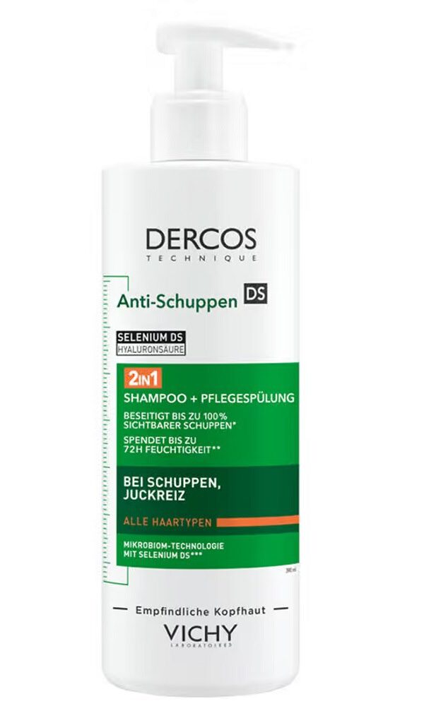 Vichy Dercos Anti-Dandruff Shampoo 2In1 390Ml