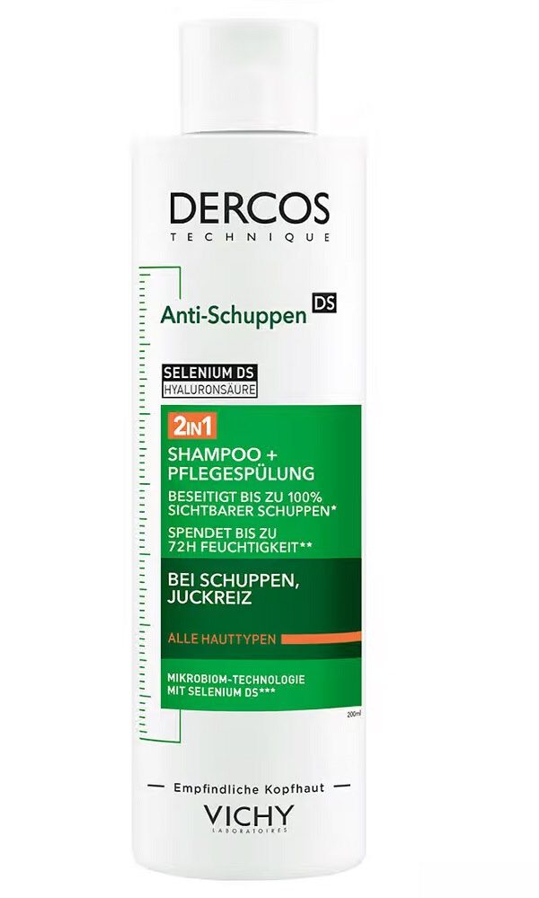 Vichy Dercos Anti-Dandruff Shampoo 2In1 200Ml
