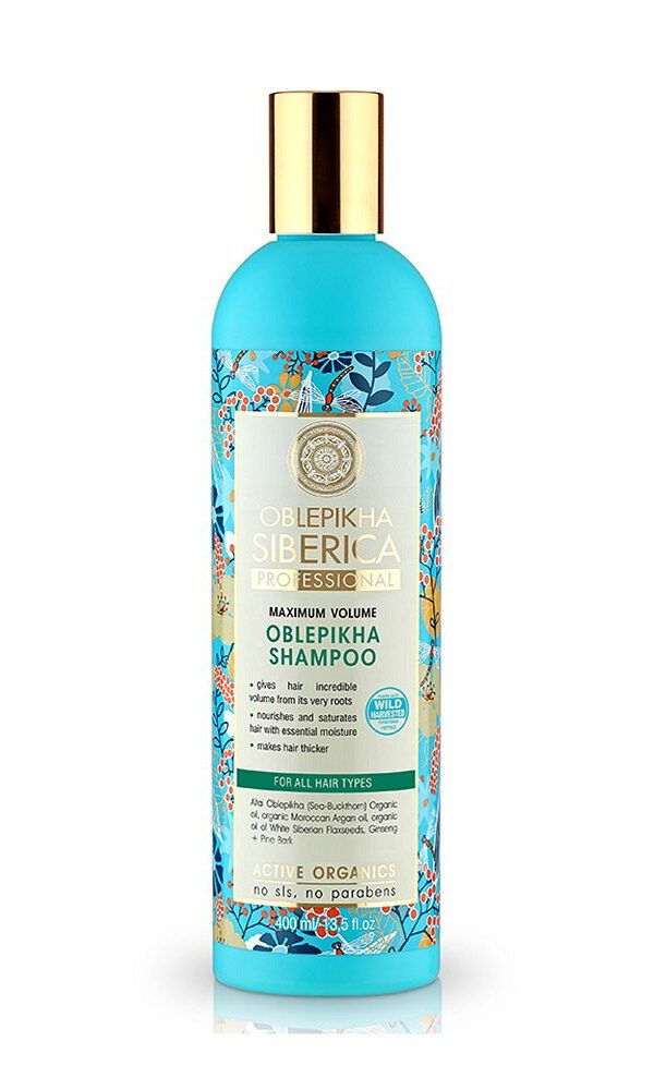 Siberica Oblepiha Volume Shampoo 400Ml