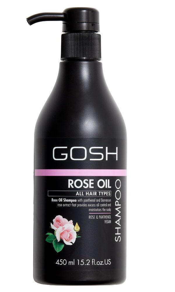 Gosh Rose Oil Shampoo 450Ml