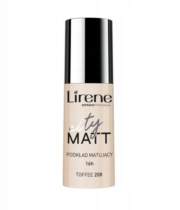 Lirene City Matt Foundation 208 Toffee 30Ml