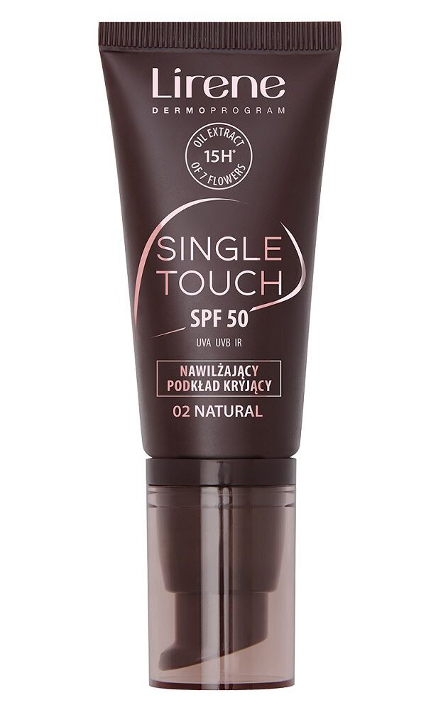 Lirene Single Touch Foundat Spf50 02 Natural 30Ml