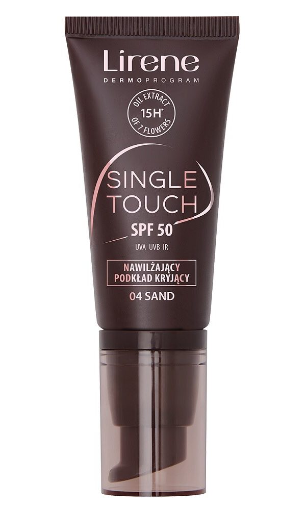 Lirene Single Touch Foundation Spf50 04 Sand 30Ml