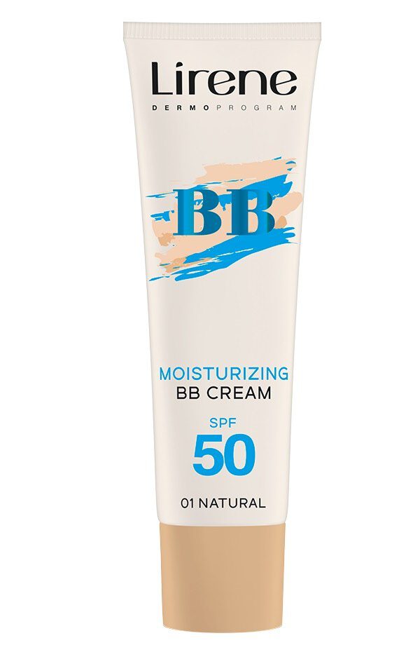 Lirene Bb Hydrating Cream Spf50 01 Natural 30Ml