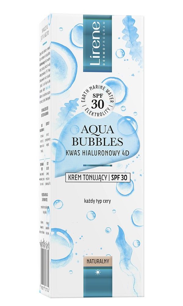 Lirene Aqua Bubbles Tinted Cream Spf30 30Ml