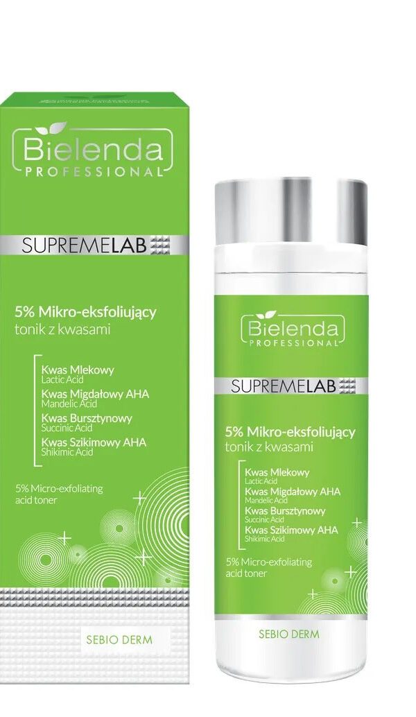 Bielenda Supremelab Sebio 5% Exfoliating Tonic 200