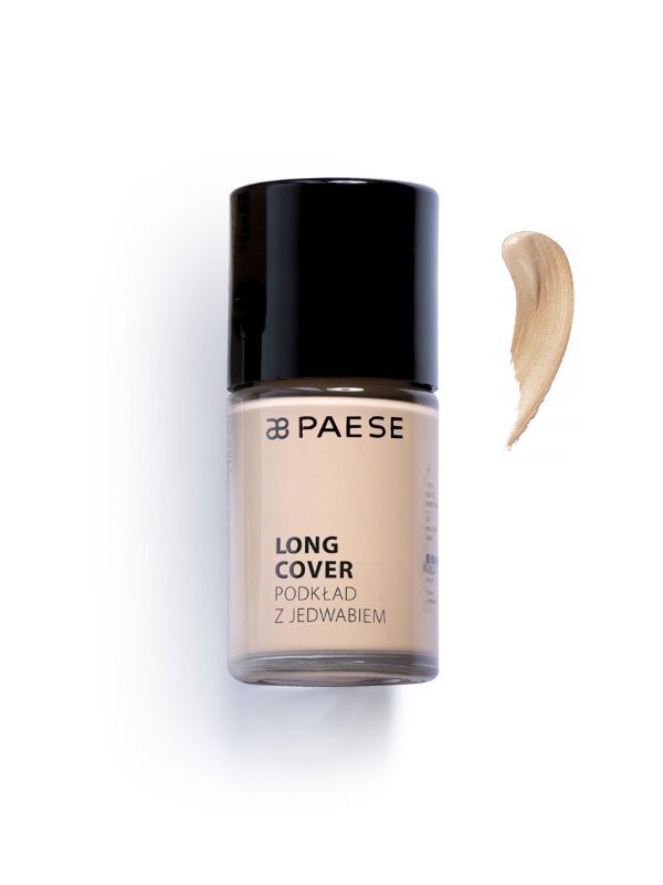 Paese Long Cover Silk Foundation 03N Natural 30Ml