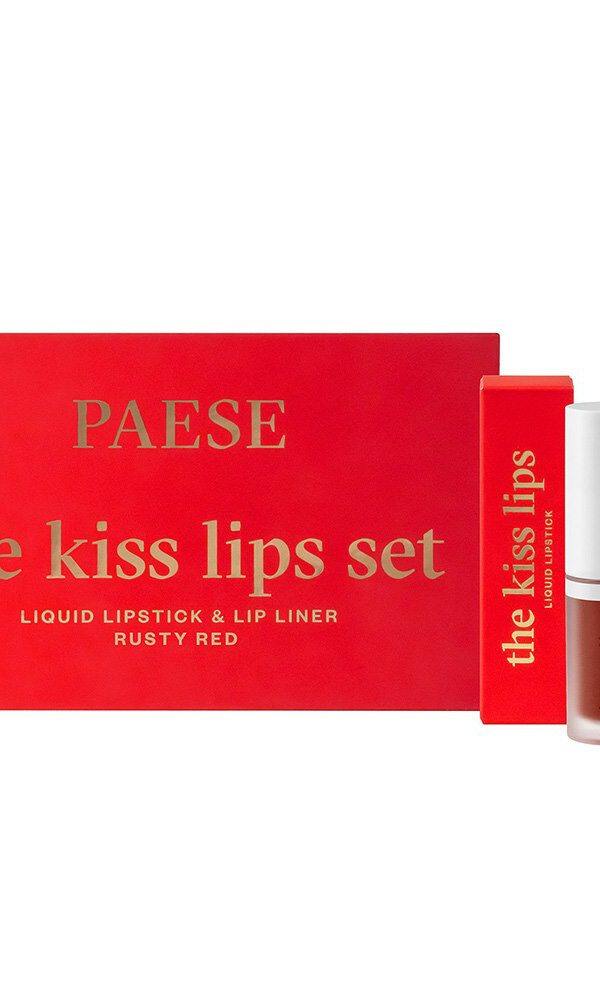 Paese The Kiss Lips 04 Rusty Red 3,4Ml+Liner Set