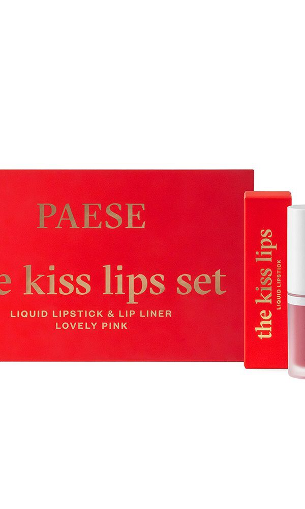 Paese The Kiss Lips 03 Lovely Pink 3,4Ml+Liner Set