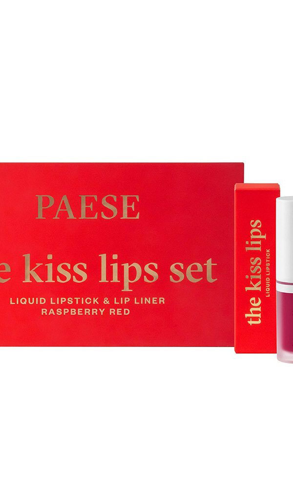 Paese The Kiss Lips 05 Raspber Red 3,4Ml+Liner Set