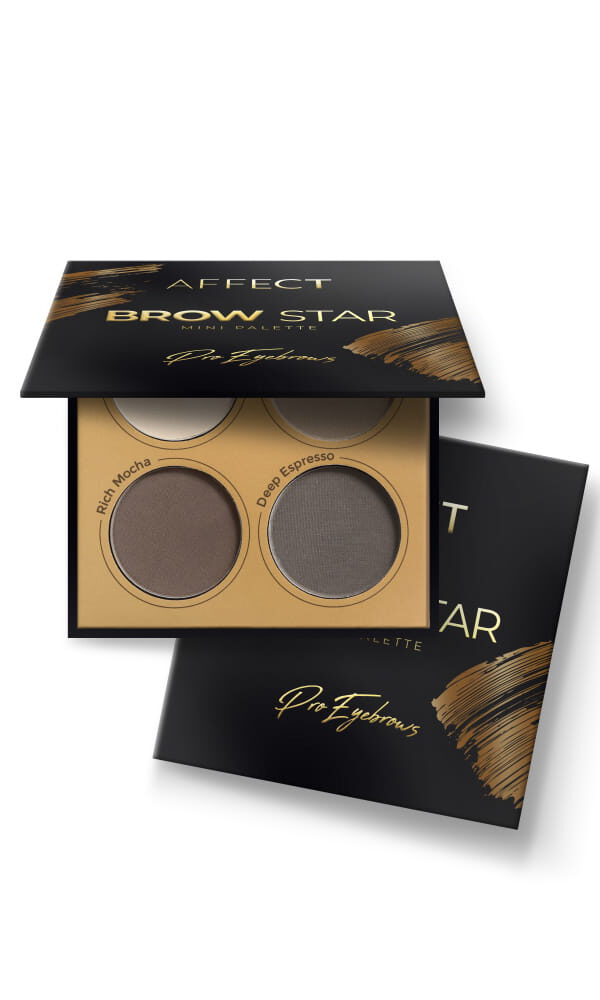 Affect Brow Star Mini Eyeshadow Palette 6G