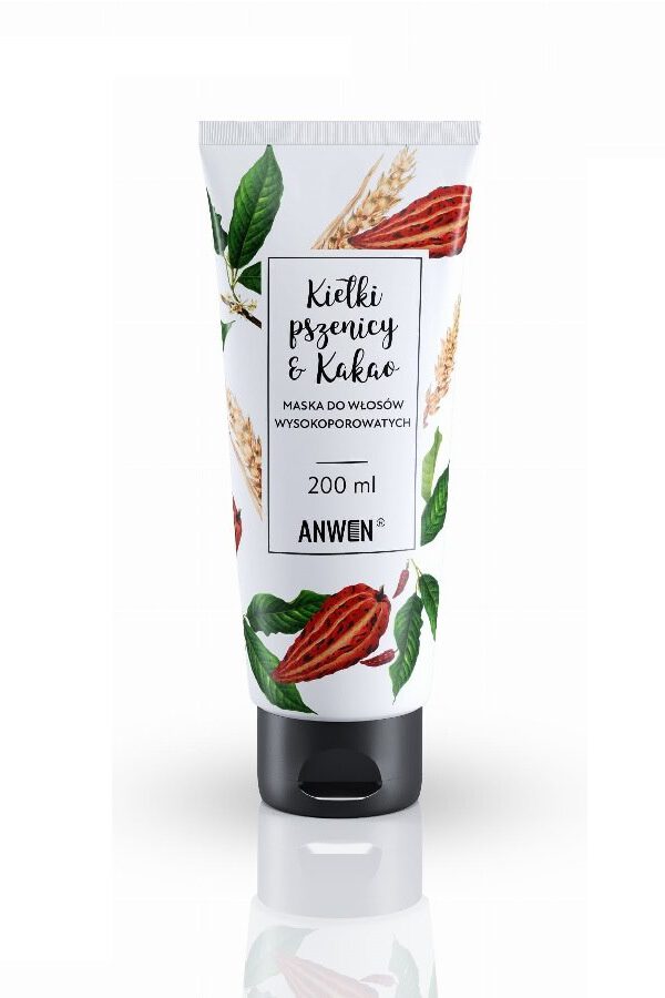 Anwen Wheat Germ & Cocoa Hair Mask 200Ml