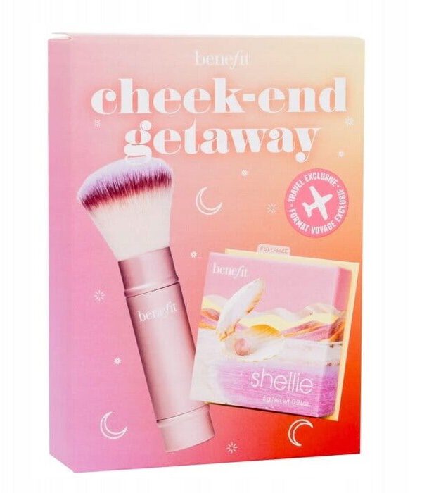 Benefit Set Cheek-End Getaway Blush 6G+Brush
